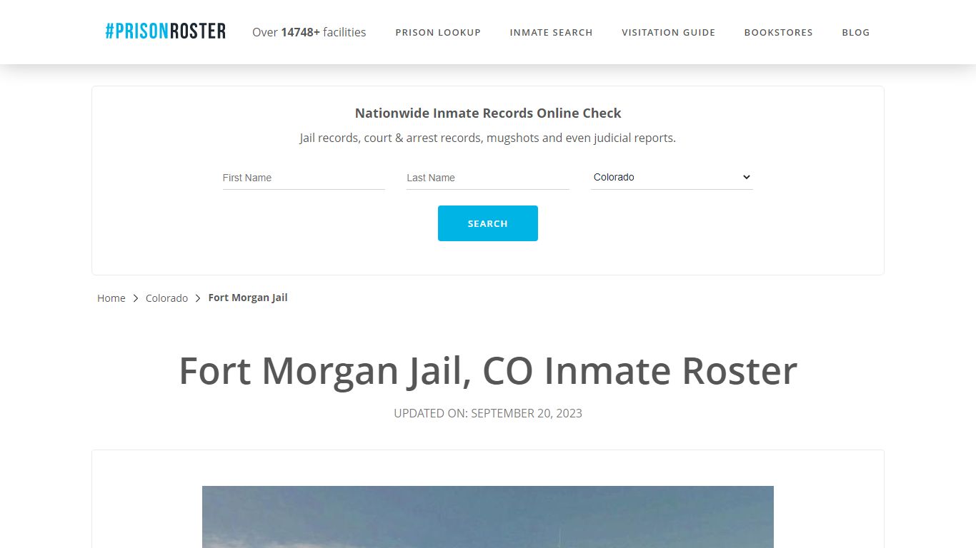 Fort Morgan Jail, CO Inmate Roster - Prisonroster